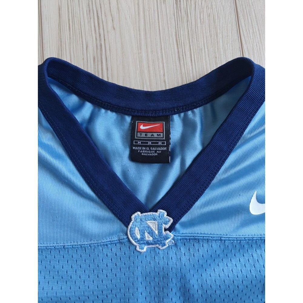 Vintage Y2K Retro Nike North Carolina Tar Heels UNC Football Jersey Size M #44 - Picture 2 of 14